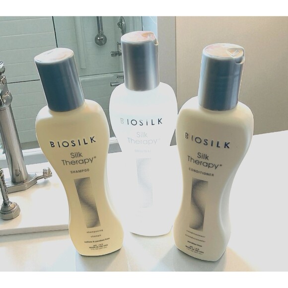 BIOSILK Silk Therapy Replenishing & Reconstructing System For Hair NEW - Picture 6 of 6